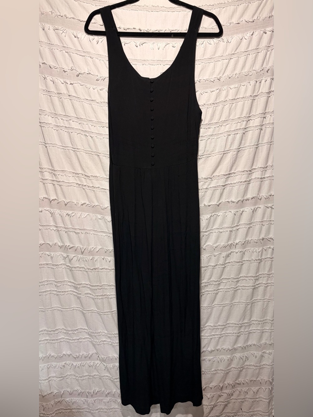 Madewell button front cropped jumpsuit - Picture 3 of 6